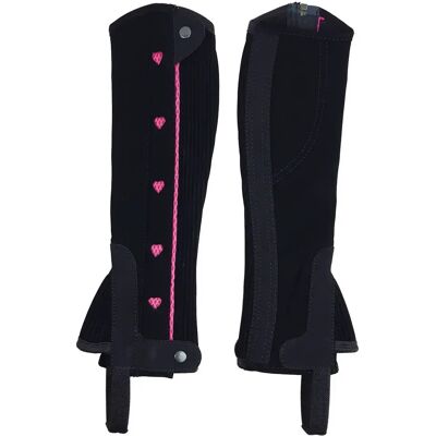 Mini-Chaps Kind York Hearts Noir 35/29 Mini-Chaps Kind York Hearts Noir 35/29