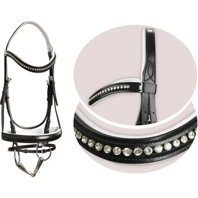 Zaumzeug Reiten York Gloria Noir Pony Zaumzeug Reiten York Gloria Noir Pony