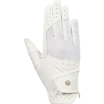 Reithandschuhe HKM Samira Blanc XL Reithandschuhe HKM Samira Blanc XL