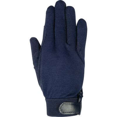 Reithandschuhe aus Baumwolle HKM Bleu 2XL Reithandschuhe aus Baumwolle HKM Bleu 2XL