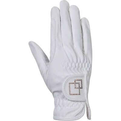 Reithandschuhe aus Leder HKM Competition Blanc L Reithandschuhe aus Leder HKM Competition Blanc L