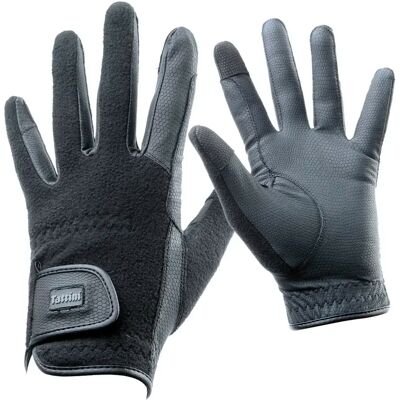 Handschuhe aus technischem Gewebe und Fleece Tattini Schwarz XL Handschuhe aus technischem Gewebe und Fleece Tattini Schwarz XL