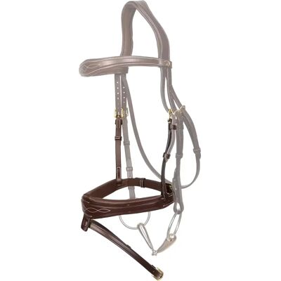 Dyon Anatomisch spezielles Reitgebiss Dy'on FEI Marron Full Dyon Anatomisch spezielles Reitgebiss Dy'on FEI Marron Full