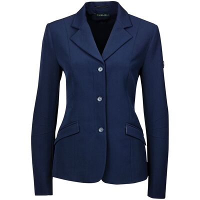 Maßgeschneiderte Reitturnierjacke Damen Dublin Casey Blau XS Maßgeschneiderte Reitturnierjacke Damen Dublin Casey Blau XS