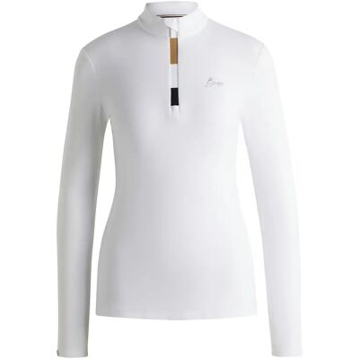 Turnierpolo Damen Boss Equestrian Minou Blanc S Turnierpolo Damen Boss Equestrian Minou Blanc S