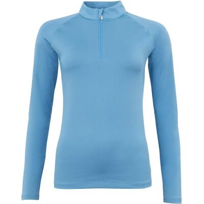 Reittrikot zip langarm BR Equitation Event Bleu XL Reittrikot zip langarm BR Equitation Event Bleu XL