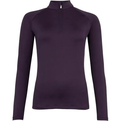 Reittrikot zip langarm BR Equitation Event Violet 2XS Reittrikot zip langarm BR Equitation Event Violet 2XS