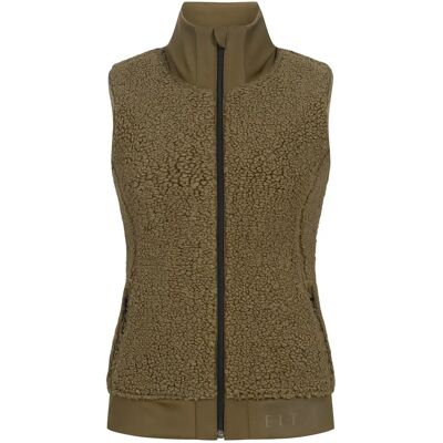 Damen fleece-Weste für Reiten ELT Rotterdam Vert 2XS Damen fleece-Weste für Reiten ELT Rotterdam Vert 2XS
