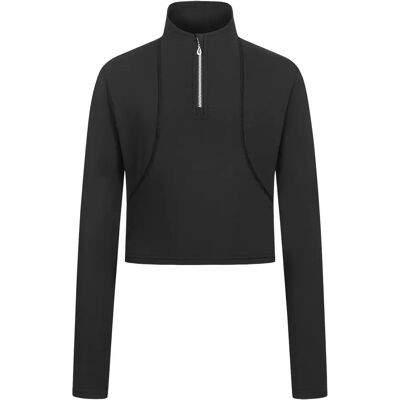 Technisches langärmliges T-Shirt für Mädchen ELT Alina Noir 11/12 ans Technisches langärmliges T-Shirt für Mädchen ELT Alina Noir 11/12 ans