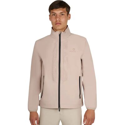 Wasserdichte Reitjacke Equestro Beige M Wasserdichte Reitjacke Equestro Beige M