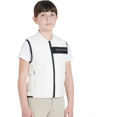 Technische Reitjacke für Mädchen Equestro Blanc 10 ans Technische Reitjacke für Mädchen Equestro Blanc 10 ans