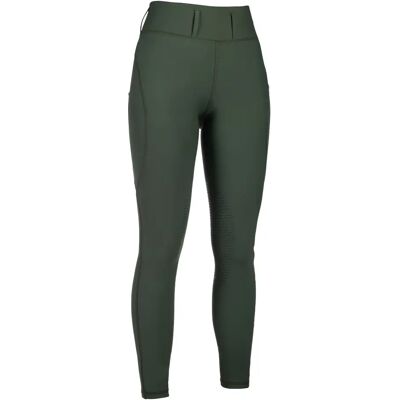 Reitleggings mid grip Damen HKM Jil High Waist Vert 46 Reitleggings mid grip Damen HKM Jil High Waist Vert 46