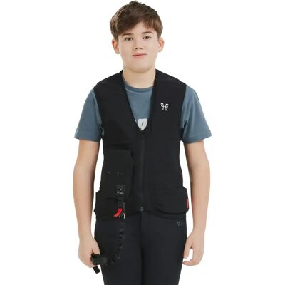 Airbag-Weste Reiten Kind Horse Pilot Twist'Air Noir 10/12 ans Airbag-Weste Reiten Kind Horse Pilot Twist'Air Noir 10/12 ans