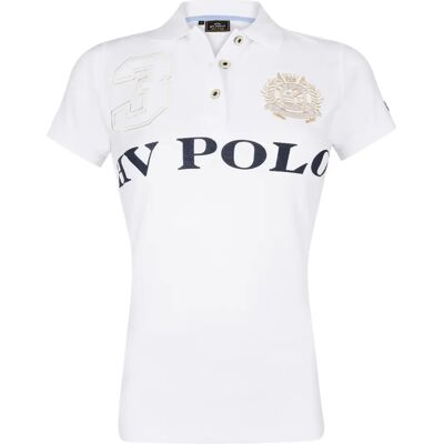 Reitpolo Damen HV Polo Favouritas Blanc S Reitpolo Damen HV Polo Favouritas Blanc S