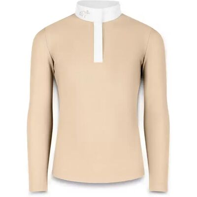 Kentucky Horsewear Langarm-Reit-Poloshirt, Mädchen Kentucky Tokyo Beige 5/6 ans Kentucky Horsewear Langarm-Reit-Poloshirt, Mädchen Kentucky Tokyo Beige 5/6 ans
