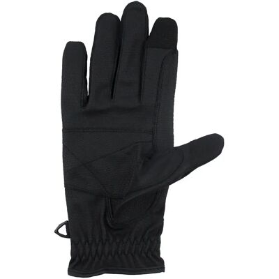 Reithandschuhe mit elastischen Einsätzen Tattini Noir S Reithandschuhe mit elastischen Einsätzen Tattini Noir S