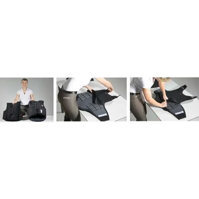 Airbag-Weste Reiten Damen USG Flexi Noir L Airbag-Weste Reiten Damen USG Flexi Noir L