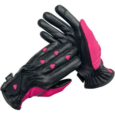 Reithandschuhe York Hearts Noir M Reithandschuhe York Hearts Noir M