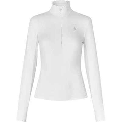 Reitbluse für Damen Kingsland KLMolly Weiß S Reitbluse für Damen Kingsland KLMolly Weiß S