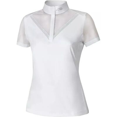 Turnierpolo Damen Equiline Gusted Weiß L Turnierpolo Damen Equiline Gusted Weiß L