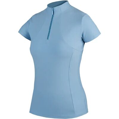 Reitpolo für Damen EQPRO Blau M Reitpolo für Damen EQPRO Blau M