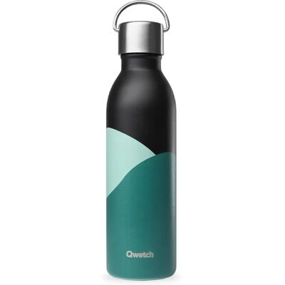 Isotherme Flasche Qwetch Active Noir 600 ml Isotherme Flasche Qwetch Active Noir 600 ml