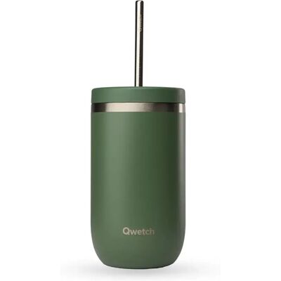 Isolierbecher aus Edelstahl Qwetch Vert 600 ml Isolierbecher aus Edelstahl Qwetch Vert 600 ml