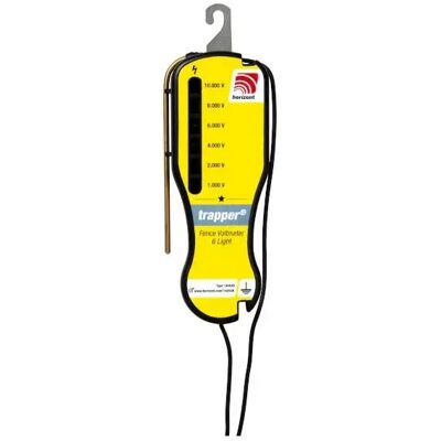 Trapper Zaunprüfer 6 LEDs Horizont Jaune TU Trapper Zaunprüfer 6 LEDs Horizont Jaune TU