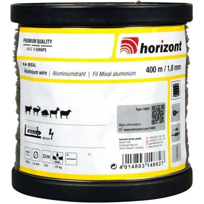 Draht Aluminiumlegierung Horizont Mixal Silber 400 m Draht Aluminiumlegierung Horizont Mixal Silber 400 m