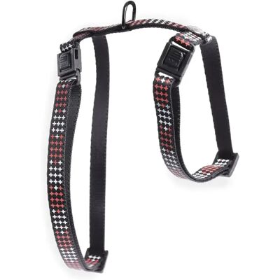 Martin Sellier Croix Katzenhalsband - Verstellbares Nylon-Sicherheitsgeschirr Martin Sellier Croix Katzenhalsband - Verstellbares Nylon-Sicherheitsgeschirr