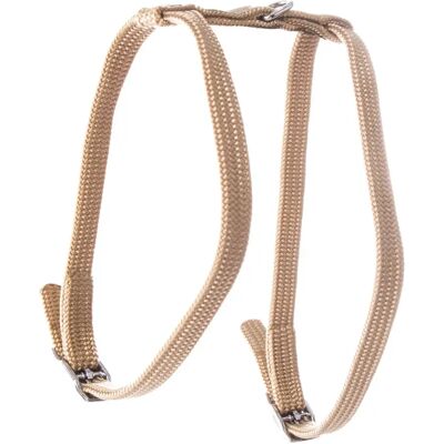 Nylon Katzenharness Martin Sellier Tub Beige 10x35/50 cm Nylon Katzenharness Martin Sellier Tub Beige 10x35/50 cm