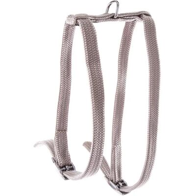 Nylon Katzenharness Martin Sellier Tub Gris 10x35/50 cm Nylon Katzenharness Martin Sellier Tub Gris 10x35/50 cm