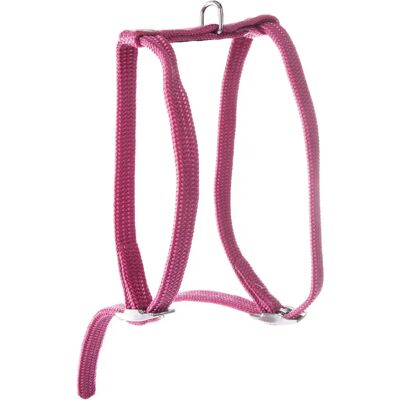 Nylon Katzenharness Martin Sellier Tub Rose 10x35/50 cm Nylon Katzenharness Martin Sellier Tub Rose 10x35/50 cm