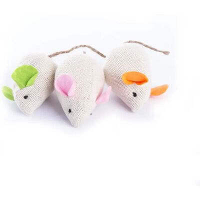 Naturstoff-Katzenplüschtier Martin Sellier Multicolore TU Naturstoff-Katzenplüschtier Martin Sellier Multicolore TU