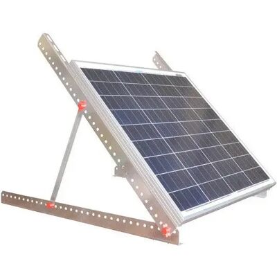 Solarpanel mit Halterung Horizont Schwarz 60 W Solarpanel mit Halterung Horizont Schwarz 60 W
