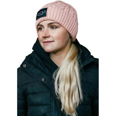 Bommelmütze, Damen Cieli Equestrian Signature Rose TU Bommelmütze, Damen Cieli Equestrian Signature Rose TU