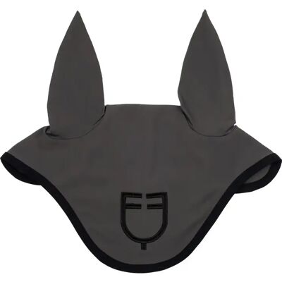 Kurze Mütze Equestro Black Line Edition Gris Poney Kurze Mütze Equestro Black Line Edition Gris Poney