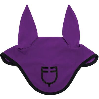 Kurze Mütze Equestro Black Line Edition Violet Full Kurze Mütze Equestro Black Line Edition Violet Full