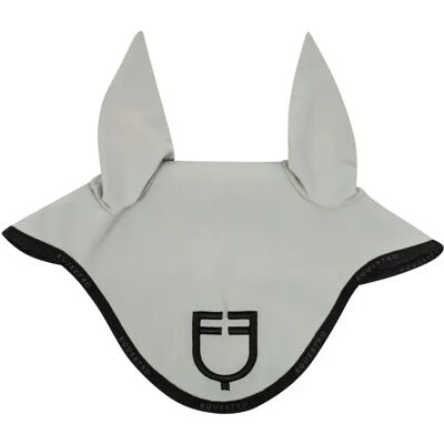 Kurze Mütze aus technischem Stoff mit Logo Equestro Vert Full Kurze Mütze aus technischem Stoff mit Logo Equestro Vert Full