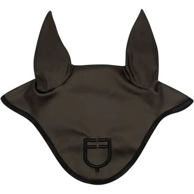 Kurze Mütze aus technischem Stoff mit Logo Equestro Vert Full Kurze Mütze aus technischem Stoff mit Logo Equestro Vert Full