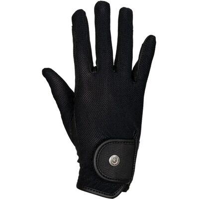 Reit-Handschuhe aus technischem Stoff und Mesh Equestro Noir Taille 6,5 Reit-Handschuhe aus technischem Stoff und Mesh Equestro Noir Taille 6,5