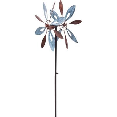 Metall-Wetterfahne Icare Distribution Flower Duett Marron 37x122 cm Metall-Wetterfahne Icare Distribution Flower Duett Marron 37x122 cm