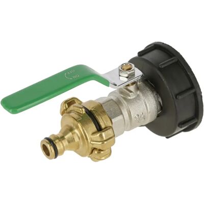Wasserhahn Anschluss mit 2 Anschlüssen Kerbl IBC GeKa Argenté TU Wasserhahn Anschluss mit 2 Anschlüssen Kerbl IBC GeKa Argenté TU
