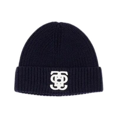 Mütze PS of Sweden Lou Felt Monogram Bleu TU Mütze PS of Sweden Lou Felt Monogram Bleu TU