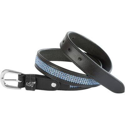 Ledergürtel USG Princess Bleu 100 cm Ledergürtel USG Princess Bleu 100 cm