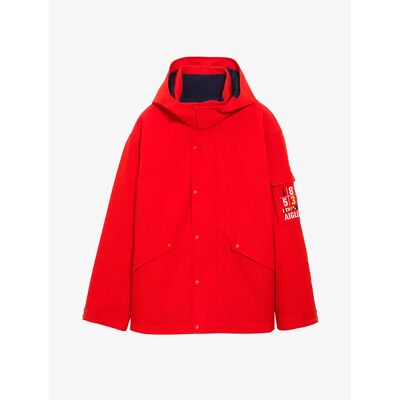 Wasserabweisende, lang geschnittene Parka mit Kapuze Aigle Copeland MTD Rouge M Wasserabweisende, lang geschnittene Parka mit Kapuze Aigle Copeland MTD Rouge M