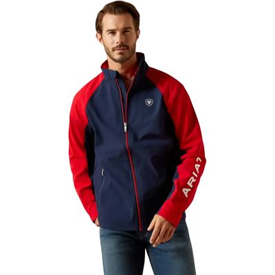 Full Zip Reitjacke Ariat Team EQ Bleu L Full Zip Reitjacke Ariat Team EQ Bleu L