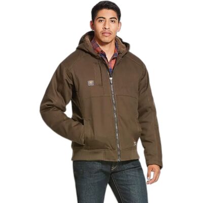 Wasserdichte Jacke duracanvas Ariat Rebar Marron S Wasserdichte Jacke duracanvas Ariat Rebar Marron S