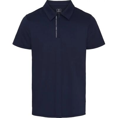 Reit-Poloshirt mit Reißverschluss Catago Nathan Bleu 3XL Reit-Poloshirt mit Reißverschluss Catago Nathan Bleu 3XL