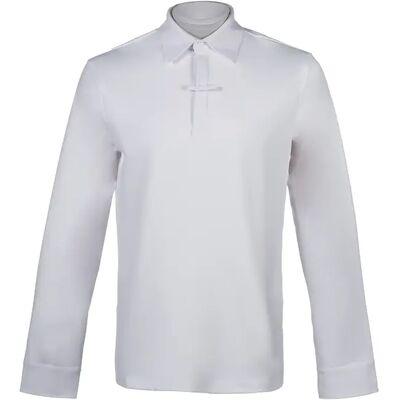 Langärmeliges Turnier-Poloshirt HKM Davie Blanc M Langärmeliges Turnier-Poloshirt HKM Davie Blanc M
